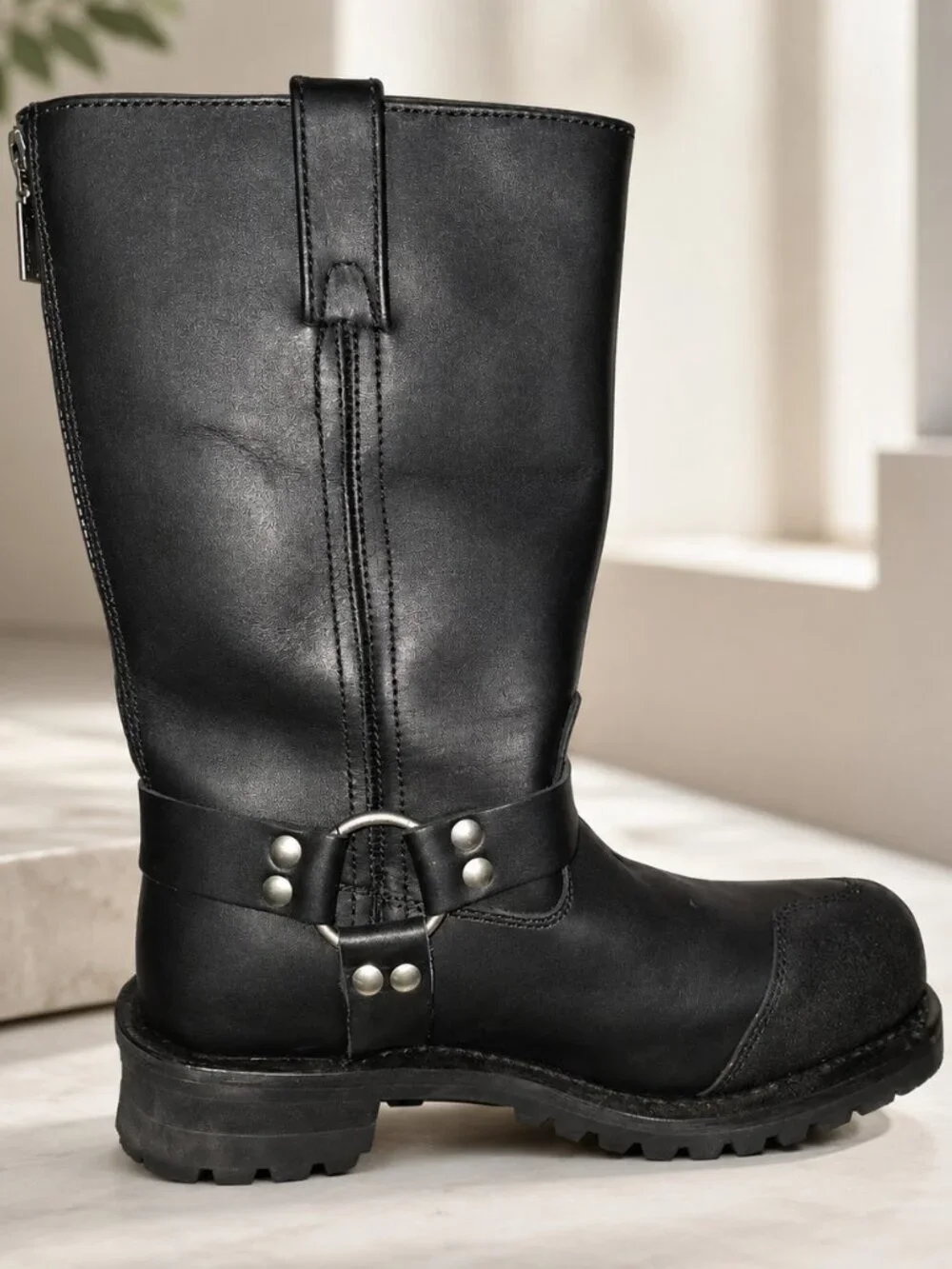 Milwaukee Motorcycle Clothing Co. Men’s Drag Harness Boots – Size 9.5D Brand New